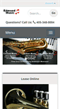 Mobile Screenshot of edmondmusicinc.com